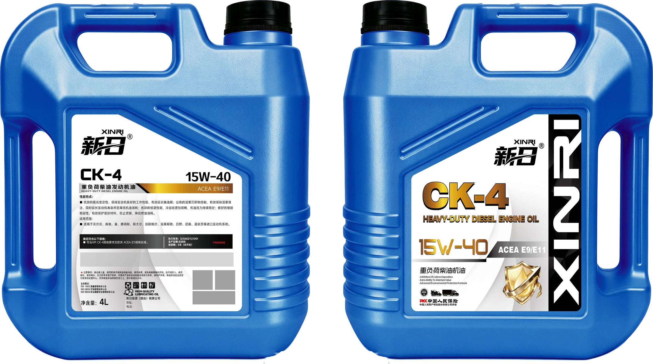 CK-4 Heavy-Duty Diesel Engine Oil 4 L